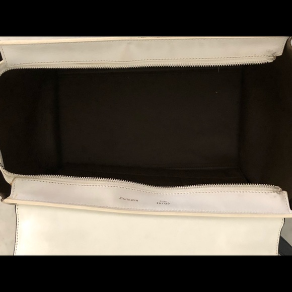 Celine Tricolor Trapeze Handbag Leather Medium - Picture 8 of 8